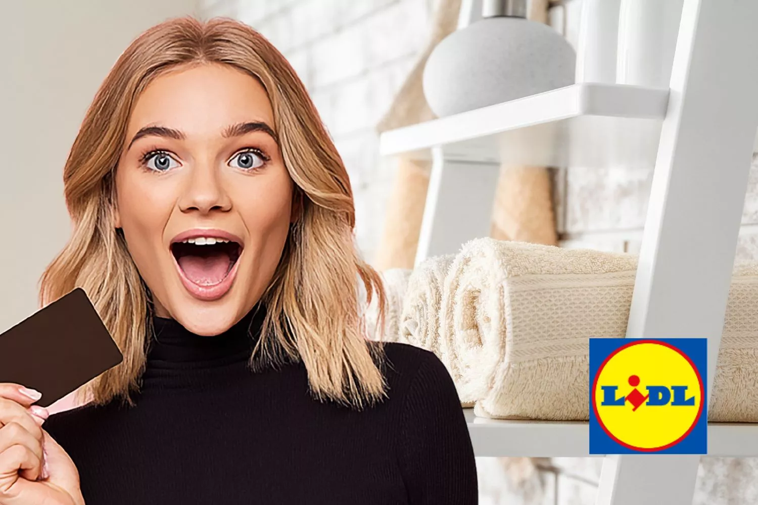  Una mujer frente a unos muebles / Montaje Consumidor Global