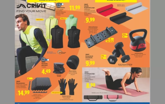 Varios de los artículos que comercializa Lidl / LIDL