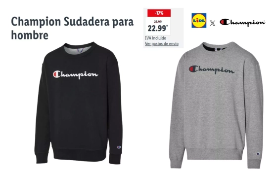 Champion Sudadera/ LIDL