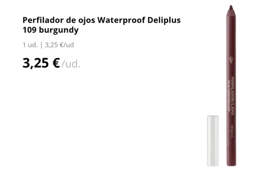 Perfilador de ojos Waterproof/ MERCADONA