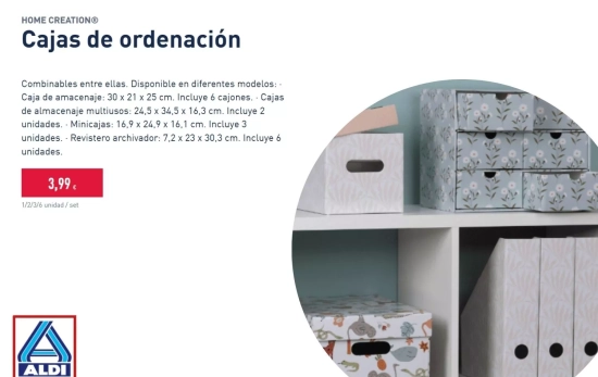 Cajas de decoración/ALDI Cajas de decoración/ALDI