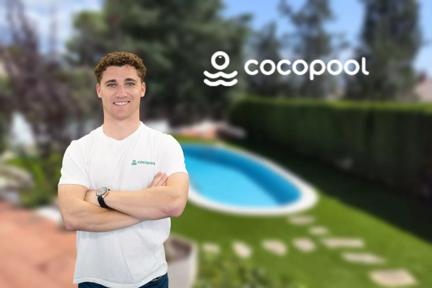 Gerard Xalabaré, CEO de Cocopool / Fotomontaje CG