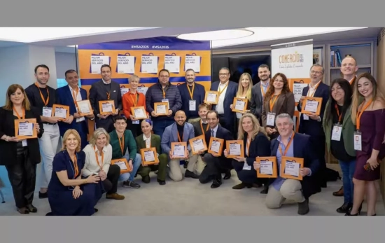 Los galardonados a Mejor Servicio del Año 2025