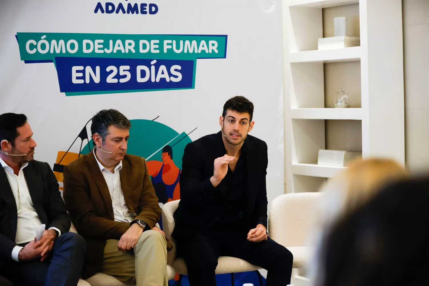 La presentación de un nuevo tratamiento contra el tabaquismo de Adamed   David Fernández   EFE