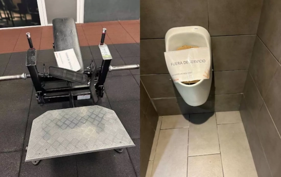 Máquinas y lavabos fuera de servicio / CONSUMIDOR GLOBAL Máquinas y lavabos fuera de servicio / CONSUMIDOR GLOBAL