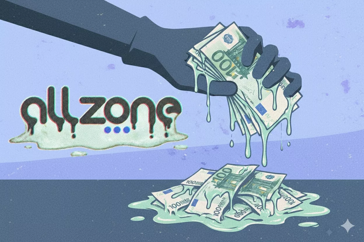 Una ilustración del dinero secuestrado de AllZone / GEMINI AI - CONSUMIDOR GLOBAL