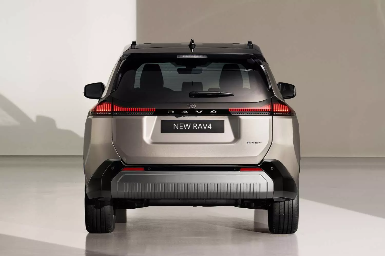 La parte trasera del nuevo RAV4 / TOYOTA