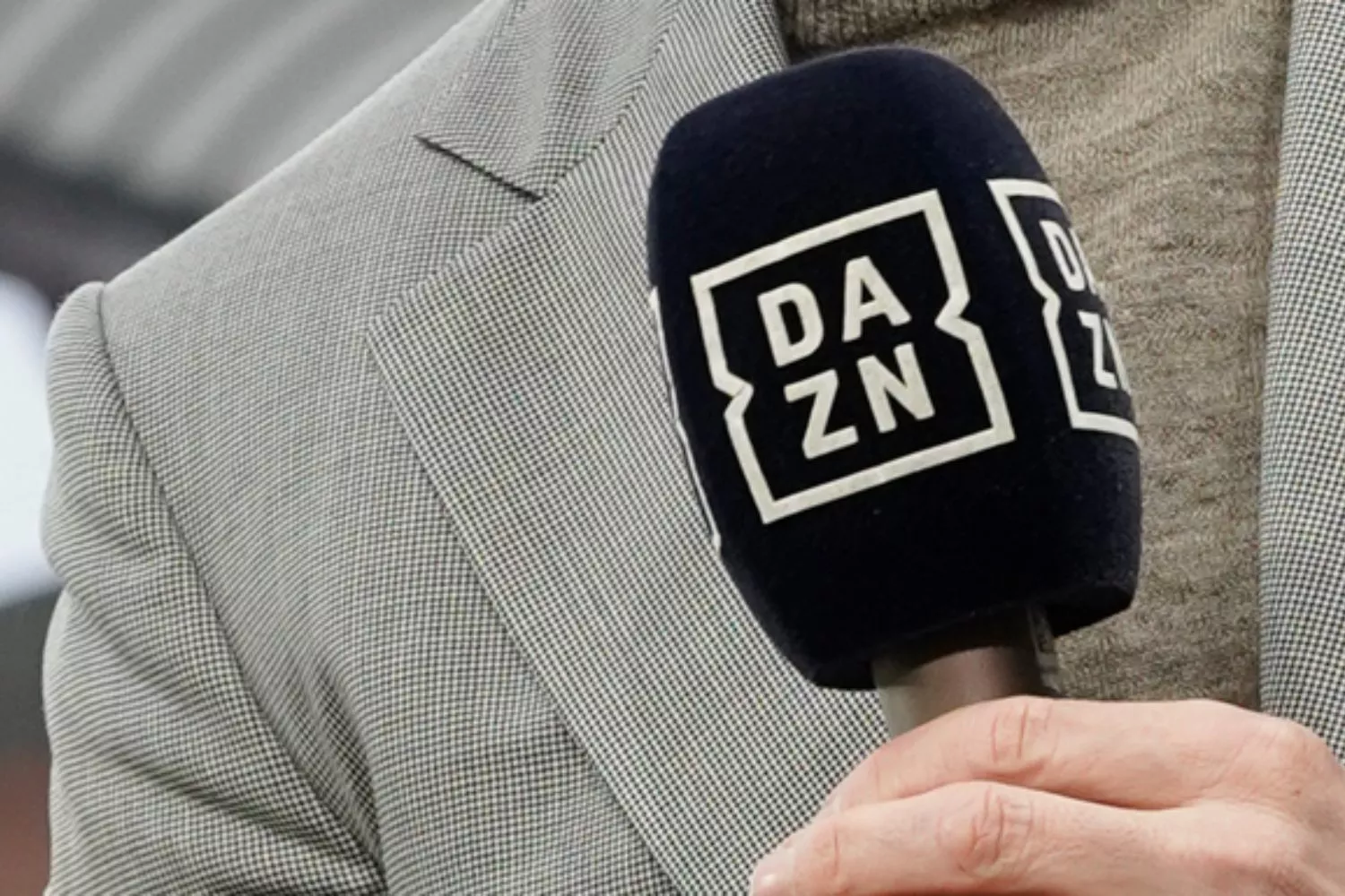 Un micrófono de Dazn / DAZN
