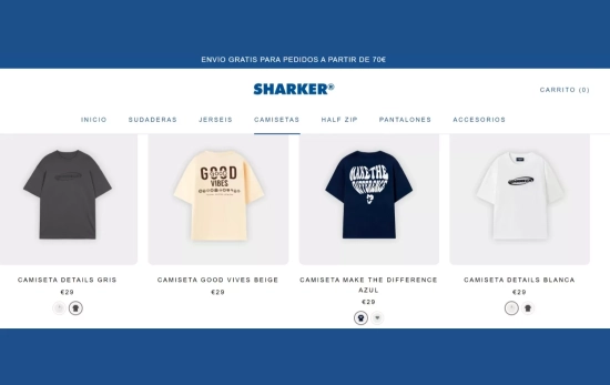 Algunas prendas de Sharker / CG