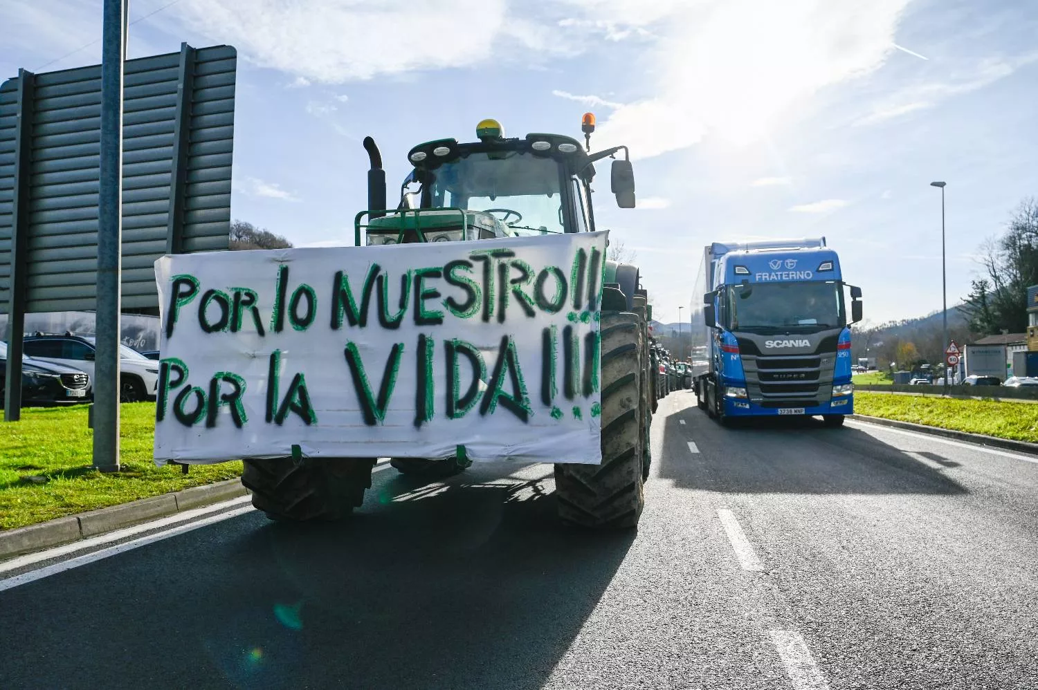 Tractores protestan contra Mercosur / EUROPA PRESS - ARNAITZ RUBIO