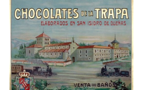 Una imagen promocional antigua de la marca / CHOCOLATES TRAPA