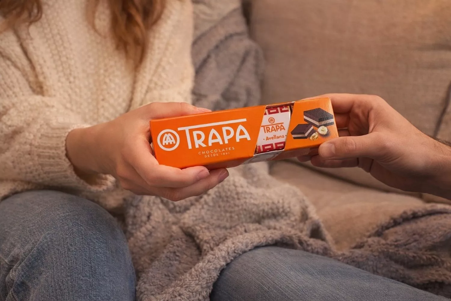 El estuche de Chocolates Trapa / CHOCOLATES TRAPA
