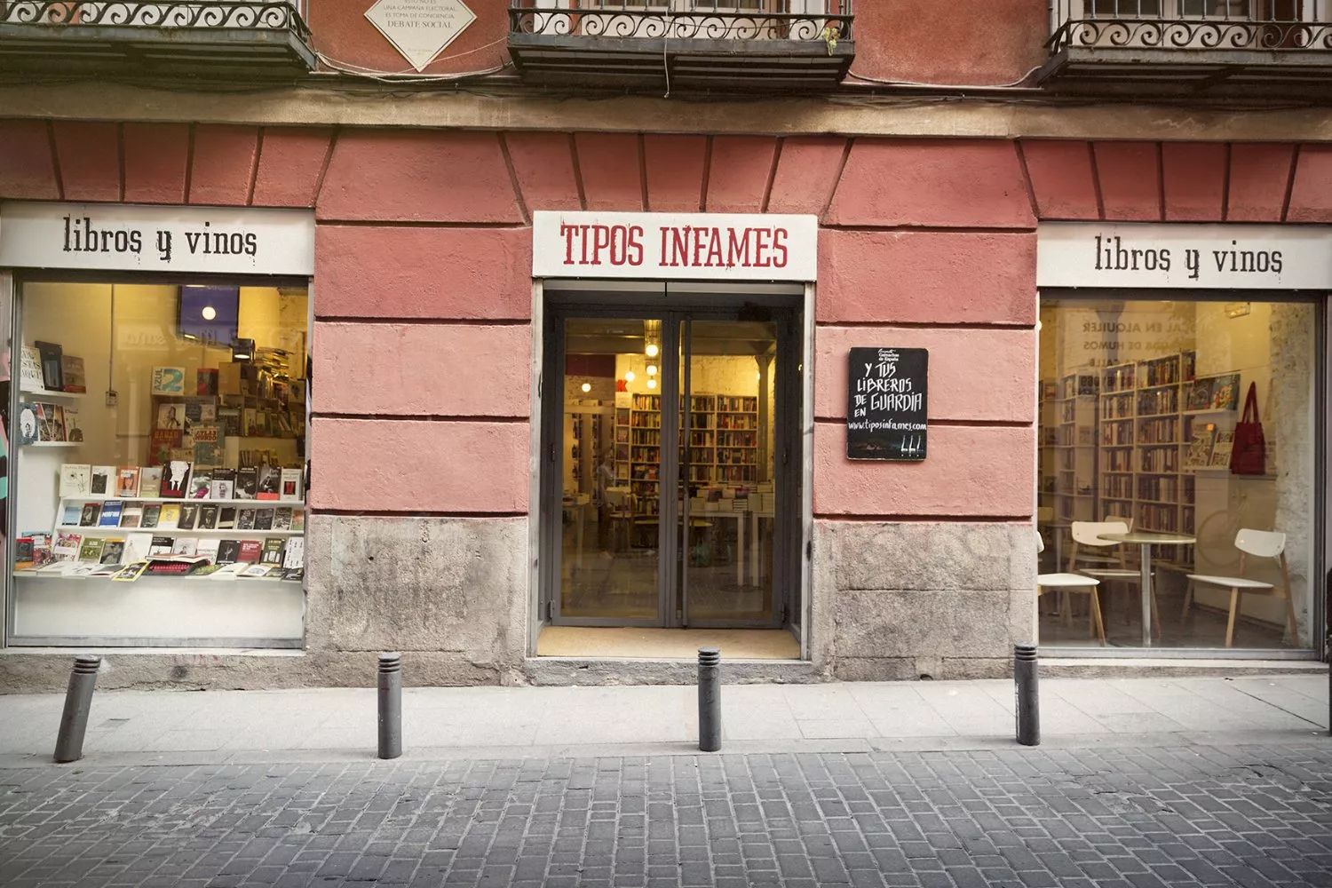 La librería Tipos Infames de Malasaña (Madrid) / TI