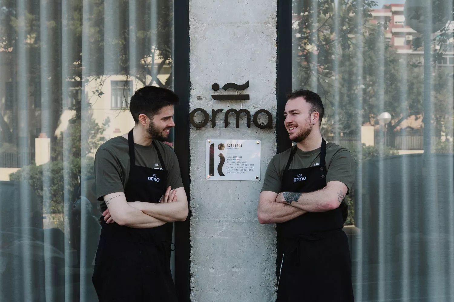 Rubén y Aarón, los dos cocineros de Orma / ORMA