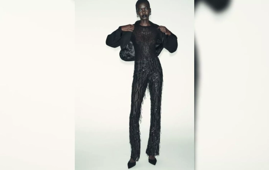 Top de encaje / ZARA 