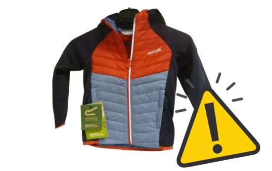 El abrigo infantil que contiene sustancias químicas   FACUA