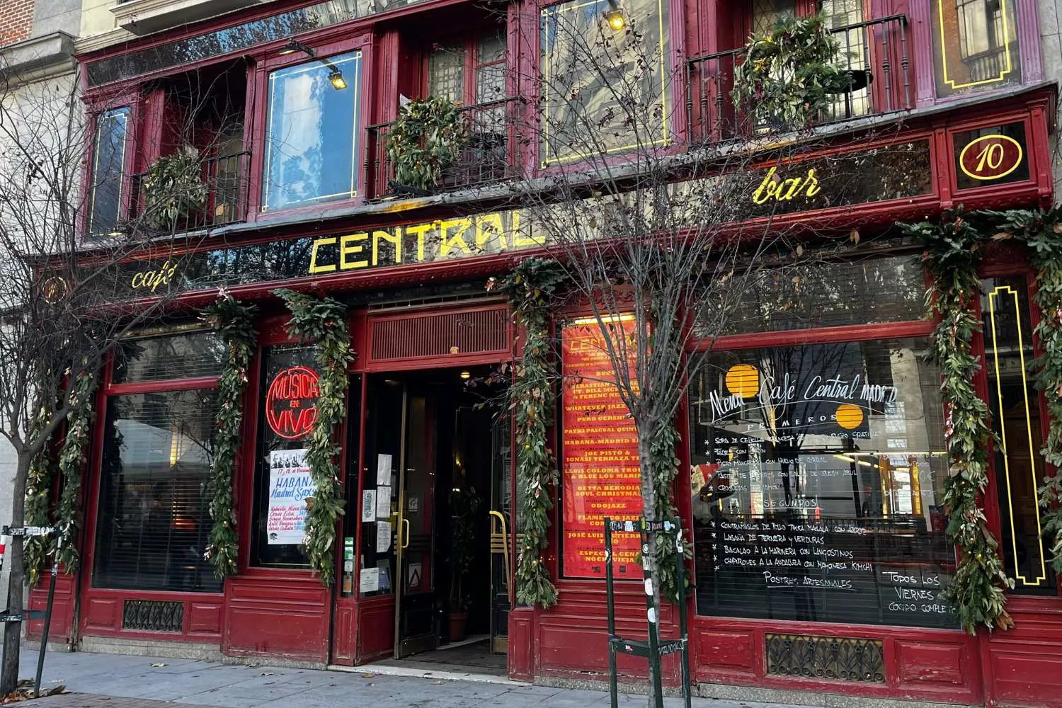 La fachada del histórico Café Central de Madrid / EUROPA PRESS