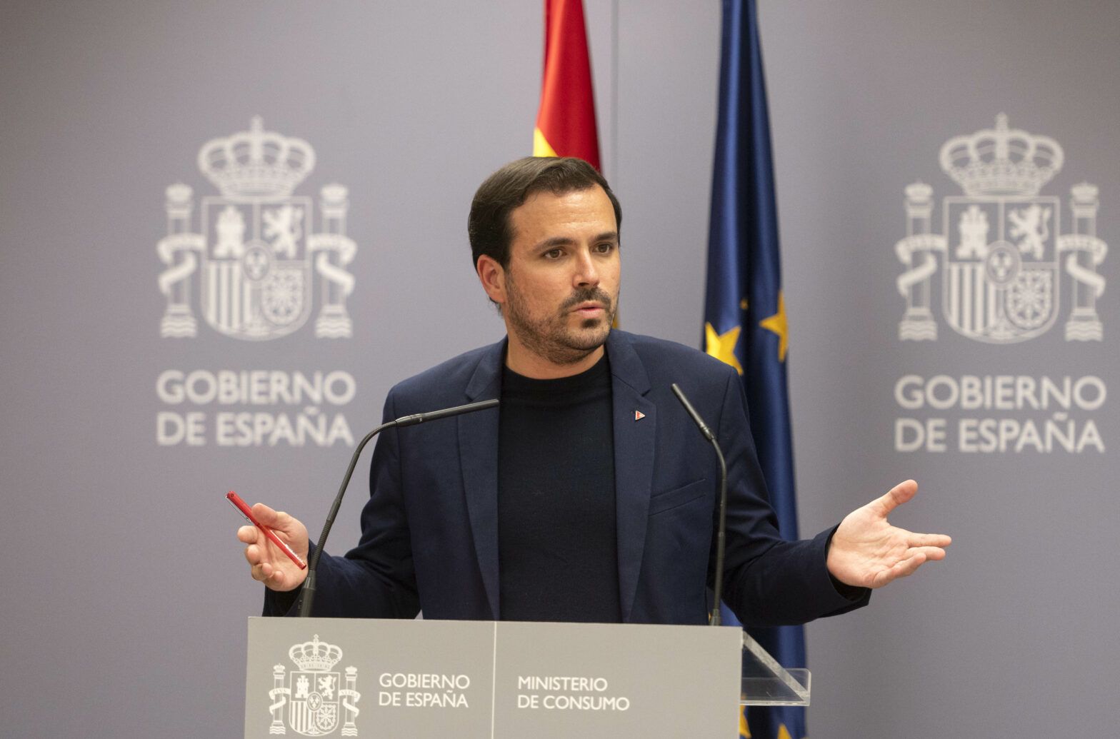 Alberto Garzón, el ministro de Consumo / EFE
