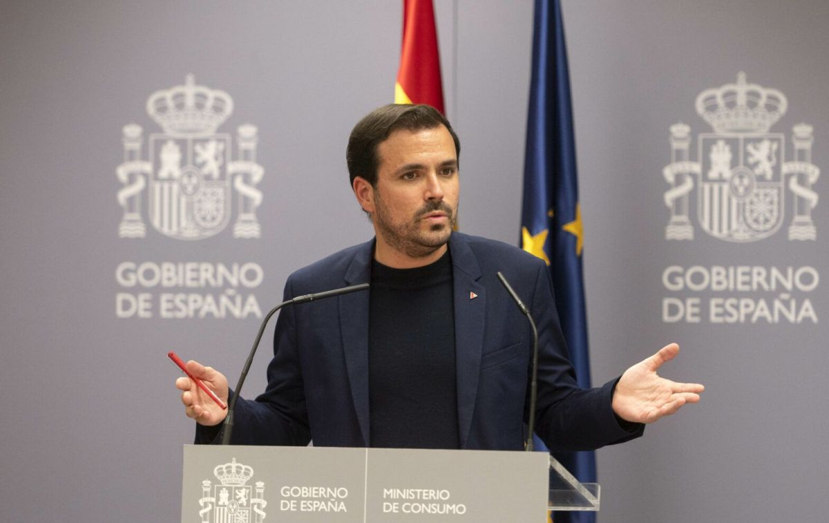 Alberto Garzón, el ministro de Consumo / EFE