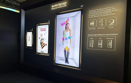 Presentación del escaparate de Samsung   ANA CARRASCO