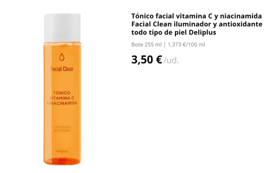 Tónico Vitamina C/MERCADONA