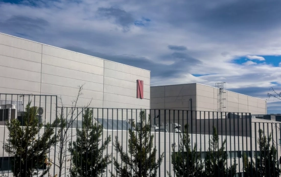 Fachada de los platós de Netflix en Tres Cantos (Madrid)   Ricardo Rubio   EP