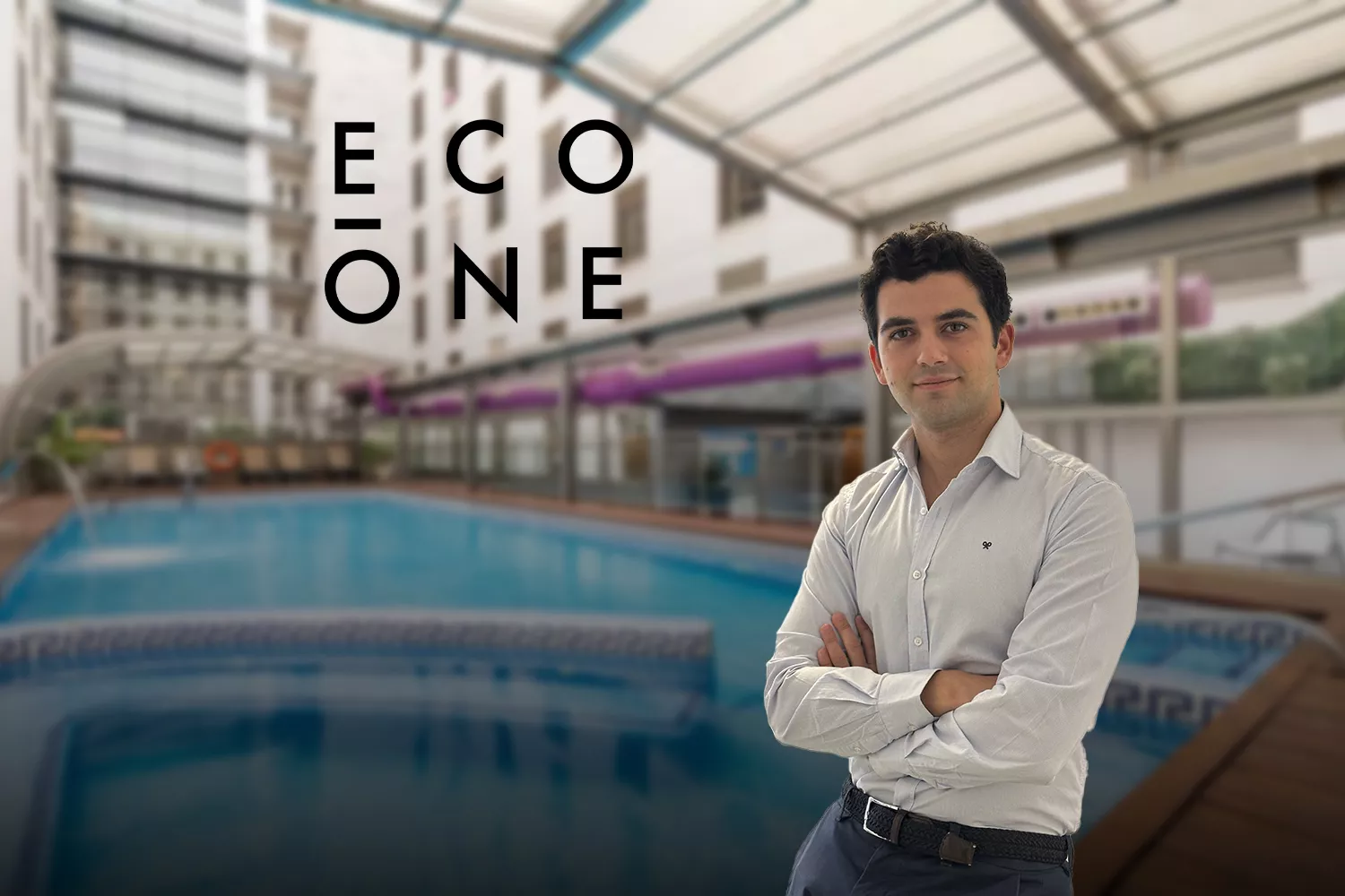 Carlos Fluixá, director general de Eco-One / Fotomontaje CG