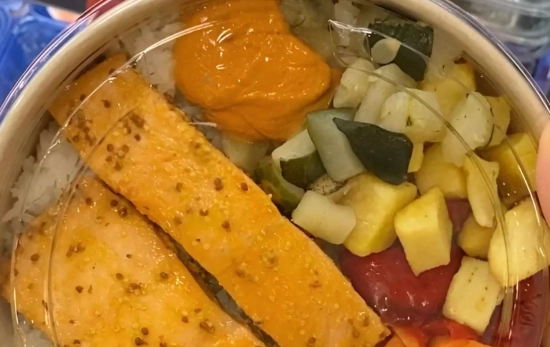 Salmón asado con verduras   MERCADONA