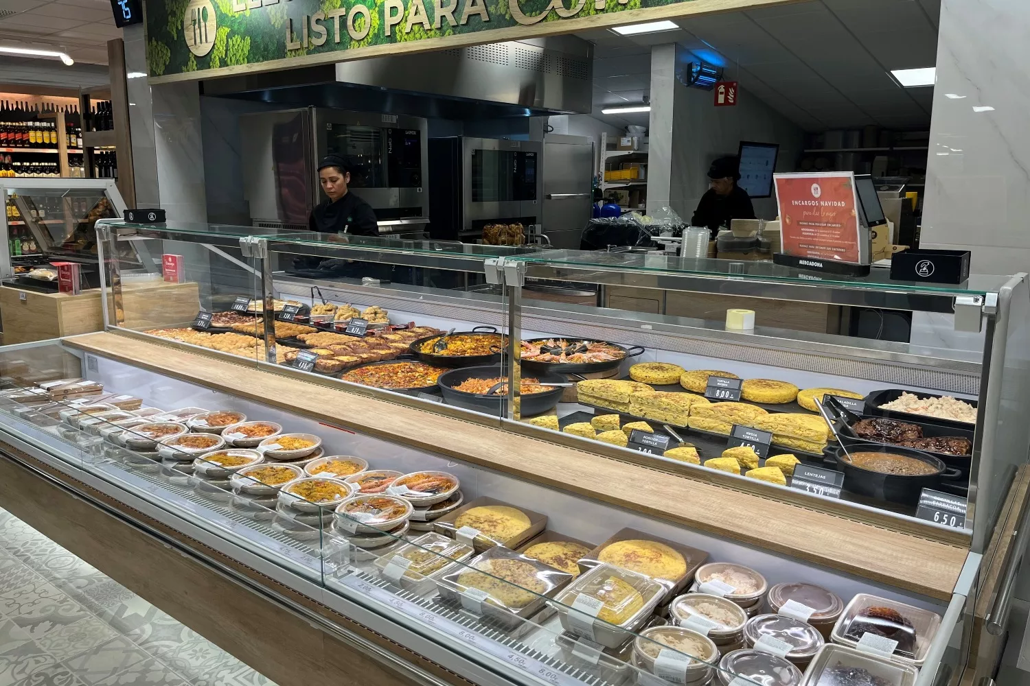 Los platos preparados de la sección 'Listo para comer' / MERCADONA