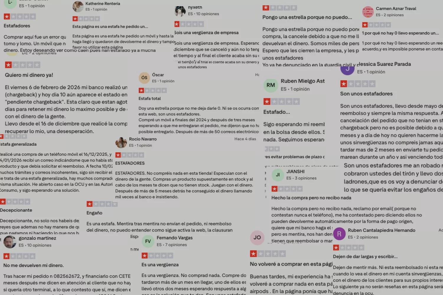 Reseñas recientes sobre AllZone en Trustpilot   CG