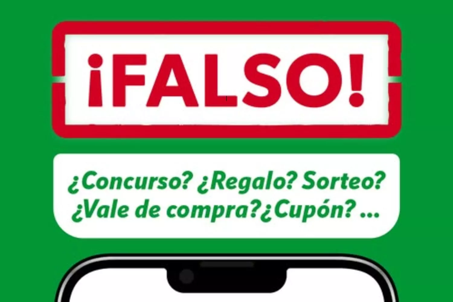 Imagen del mensaje de alerta de Mercadona a sus clientes / CONSUMIDOR GLOBAL