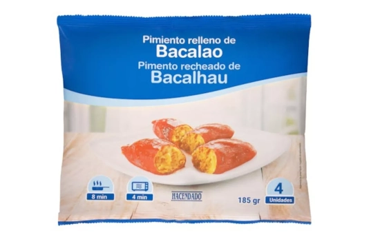 Pimiento relleno de bacalao / MERCADONA