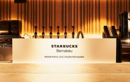 La cafetería Starbucks Bernabéu / STARBUCKS