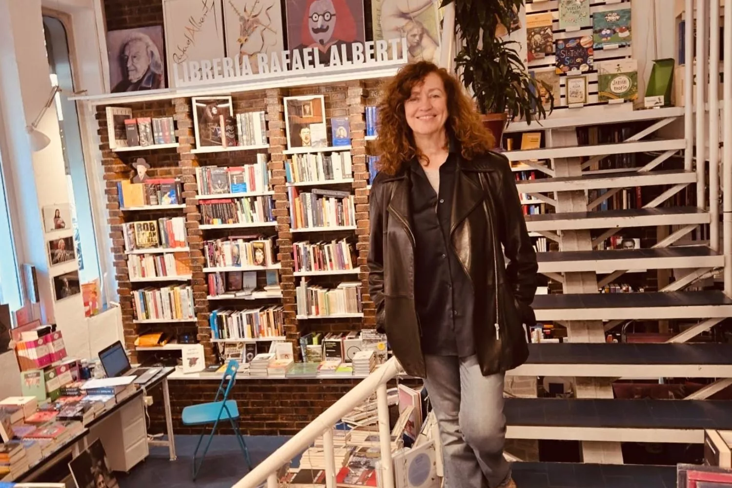 Lola Larumbe, dueña de la Librería Alberti de Madrid / CEDIDA