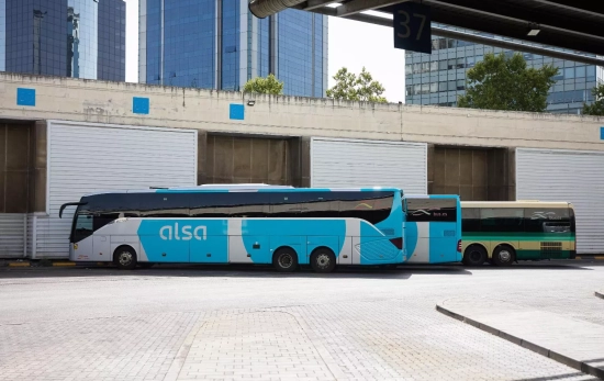 Autobuses de Alsa, una de las empresas que tiene alianzas con Privilegios en Compras   EUROPA PRESS