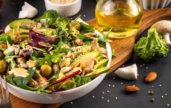 Un plato de una dieta plant- based/ CANVA Un plato de una dieta plant- based/ CANVA