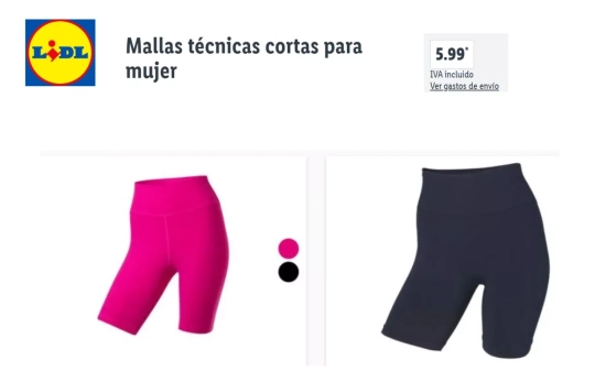Mallas cortas / LIDL Mallas cortas / LIDL