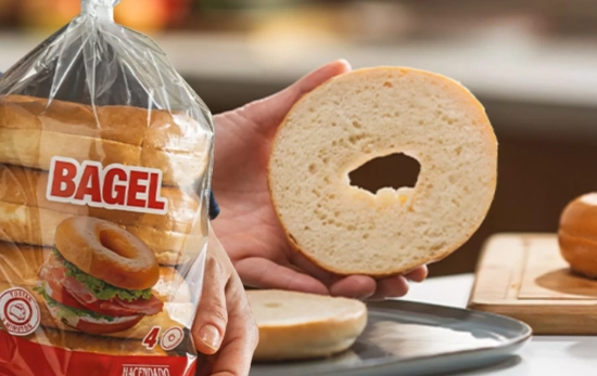 Bagel de Mercadona/ Montaje Consumidor Global