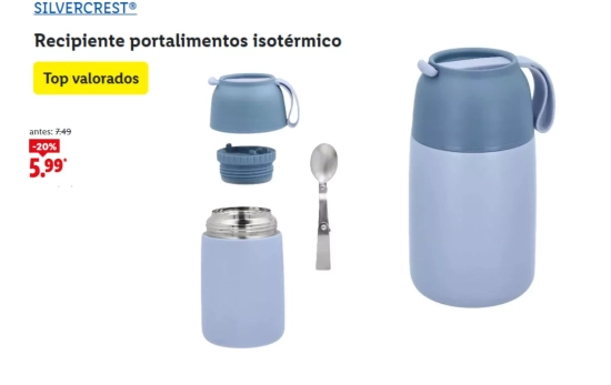 Portalimentos isotérmico/ LIDL