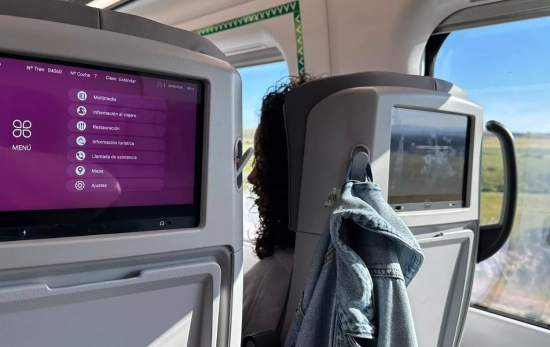 Interior de un tren de Refe / EUROPA PRESS Interior de un tren de Refe / EUROPA PRESS