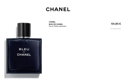 'Bleu' de Chanel/ DRUNI