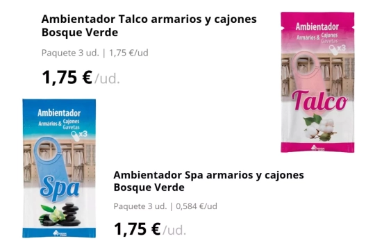 Ambientador barras cortina o armarios/ MERCADONA Ambientador barras cortina o armarios/ MERCADONA