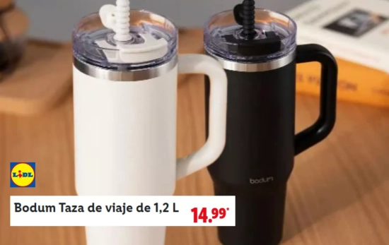 Taza de viaje térmica/ LIDL