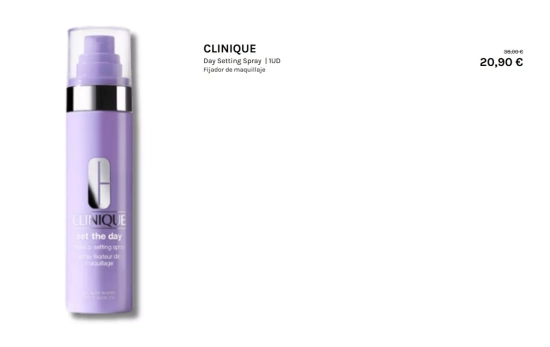 Day Setting Spray de Clinique / DRUNI