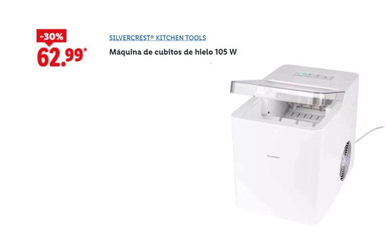 Maquina de hacer hielo/ LIDL