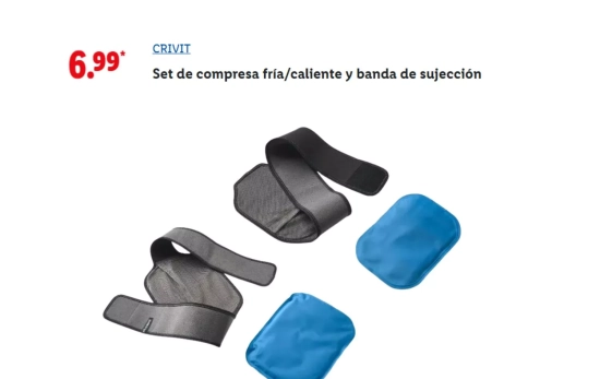 Set de compresas frías/ LIDL