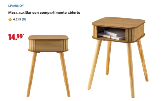 Mesilla madera /LIDL