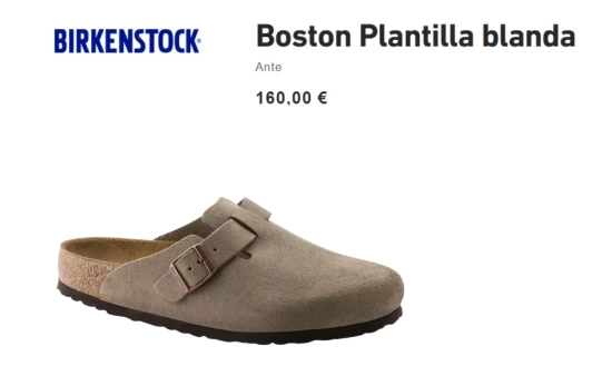 Boston Plantilla blanda/ BIRKENSTOCK
