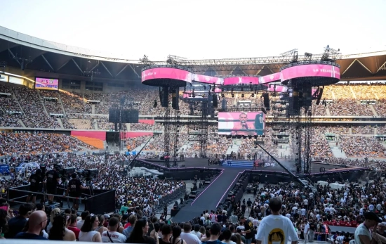 Vista general durante la quinta edición de La Velada del Año en el Estadio de La Cartuja, a 26 de julio de 2025 en Sevilla / EP