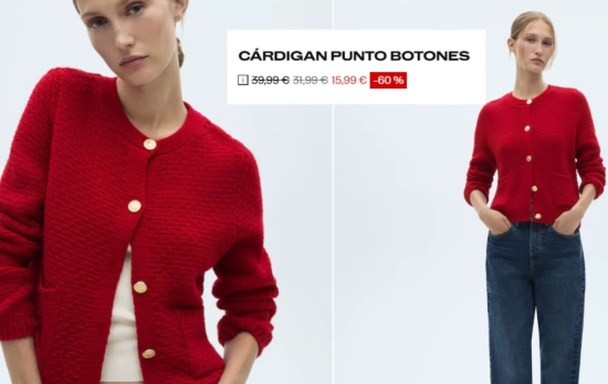 Chaqueta roja / MANGO OUTLET